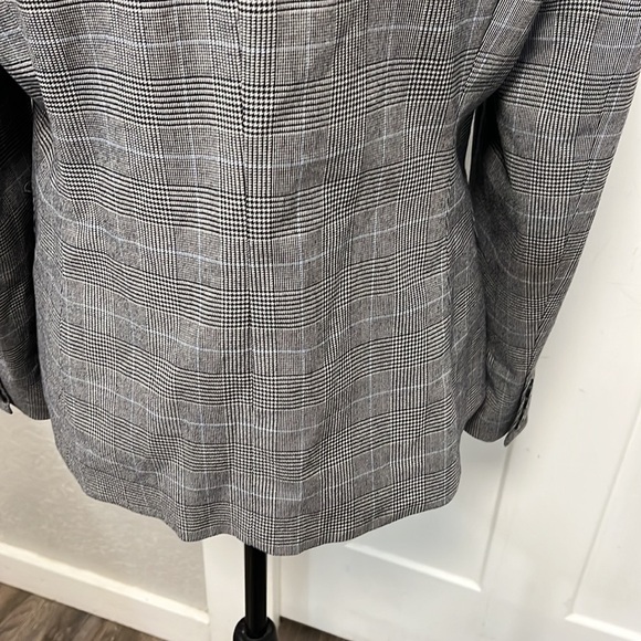 MICHAEL Michael Kors Gray Plaid Blazer - Picture 10 of 12